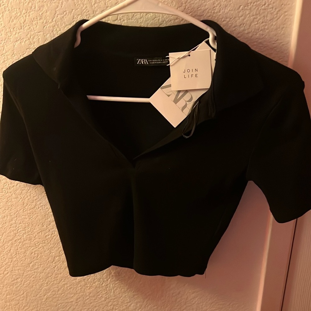 Black Zara Top